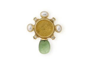 King Edward IV Gold Ryal Coin Pin