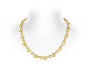 Lion Gold Link Necklace