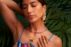 Banana Leaf Earrings