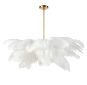Josephine Feather Chandelier