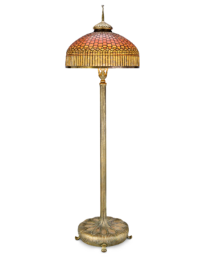 Tiffany Studios Curtain Border Floor Lamp